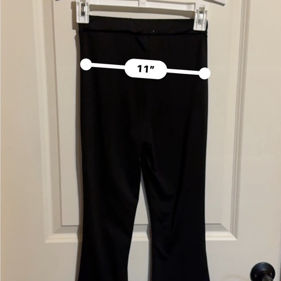SHEIN Girls Sizw 11-12Y Black  Pants - Picture 6 of 8
